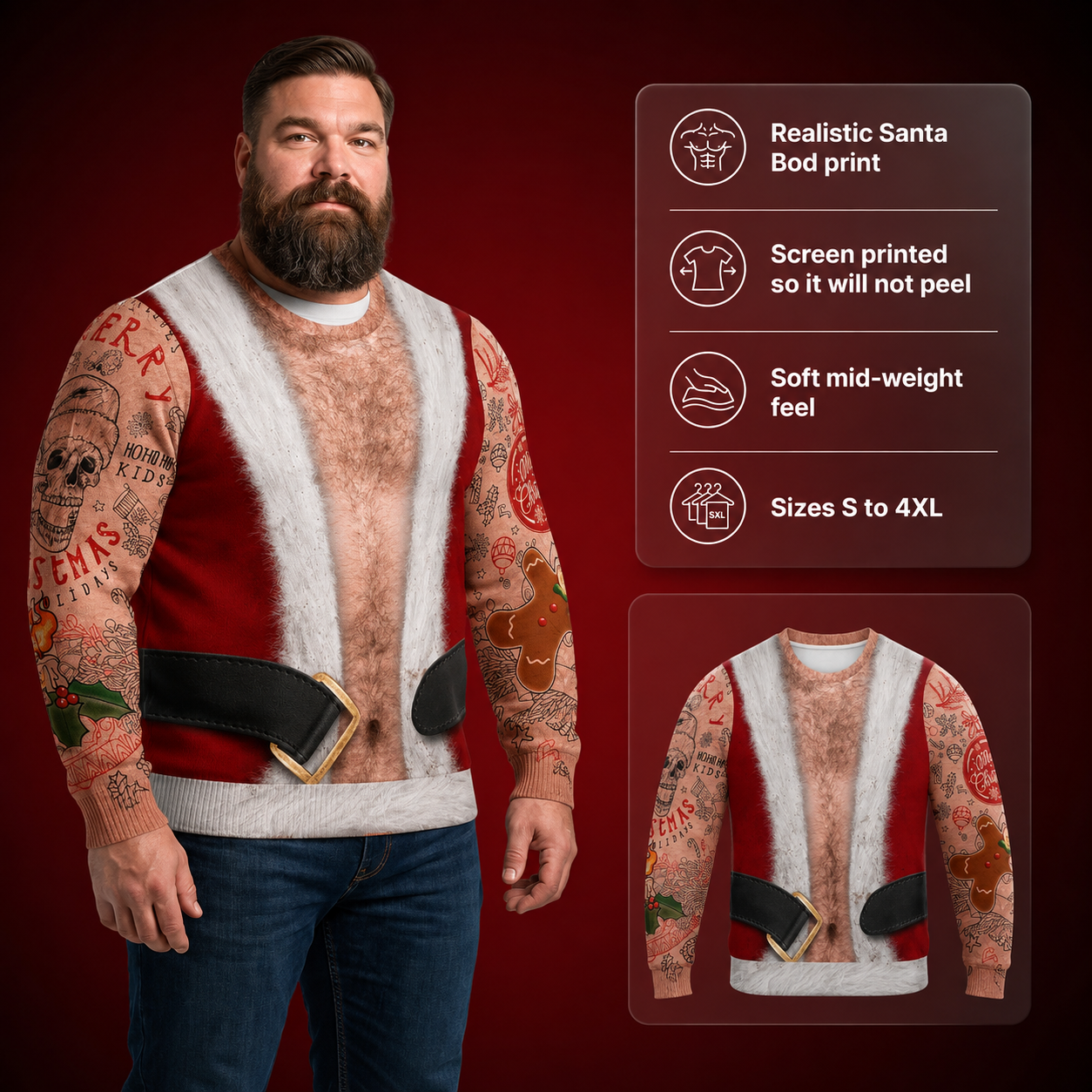 JingleDrip Christmas Sweater